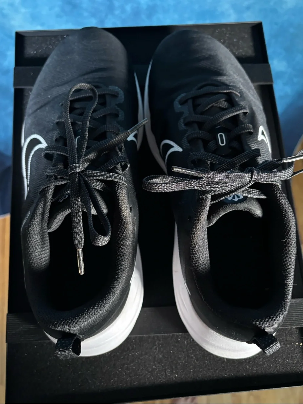 Nike Black and White Men’s Athletic Sneakers
